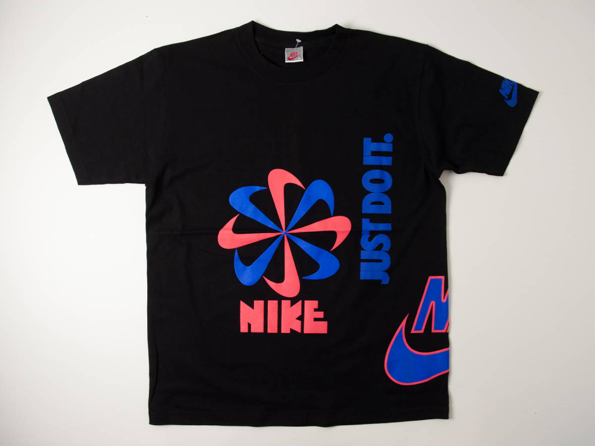 1990年代 ナイキ ビンテージ ロゴ Tシャツ 風車ナイキ カマボコ JUST 