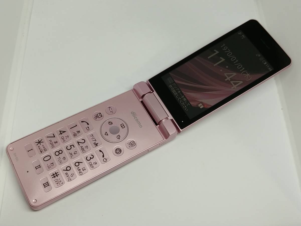 ☆送料無料選択可☆良品☆docomo☆SH-02L(ピンク)☆除菌