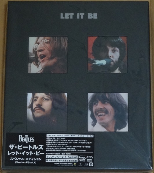 100%新品，人気SALE 5SHM-CD+BLU-RAY 輸入国内盤仕様 レット イット ビー スペシャル エディション スーパー デラックス ザ ビートルズ(LET IT BE)｜売買されたオークション情報、yahooの商品情報をアーカイブ公開 - オ B