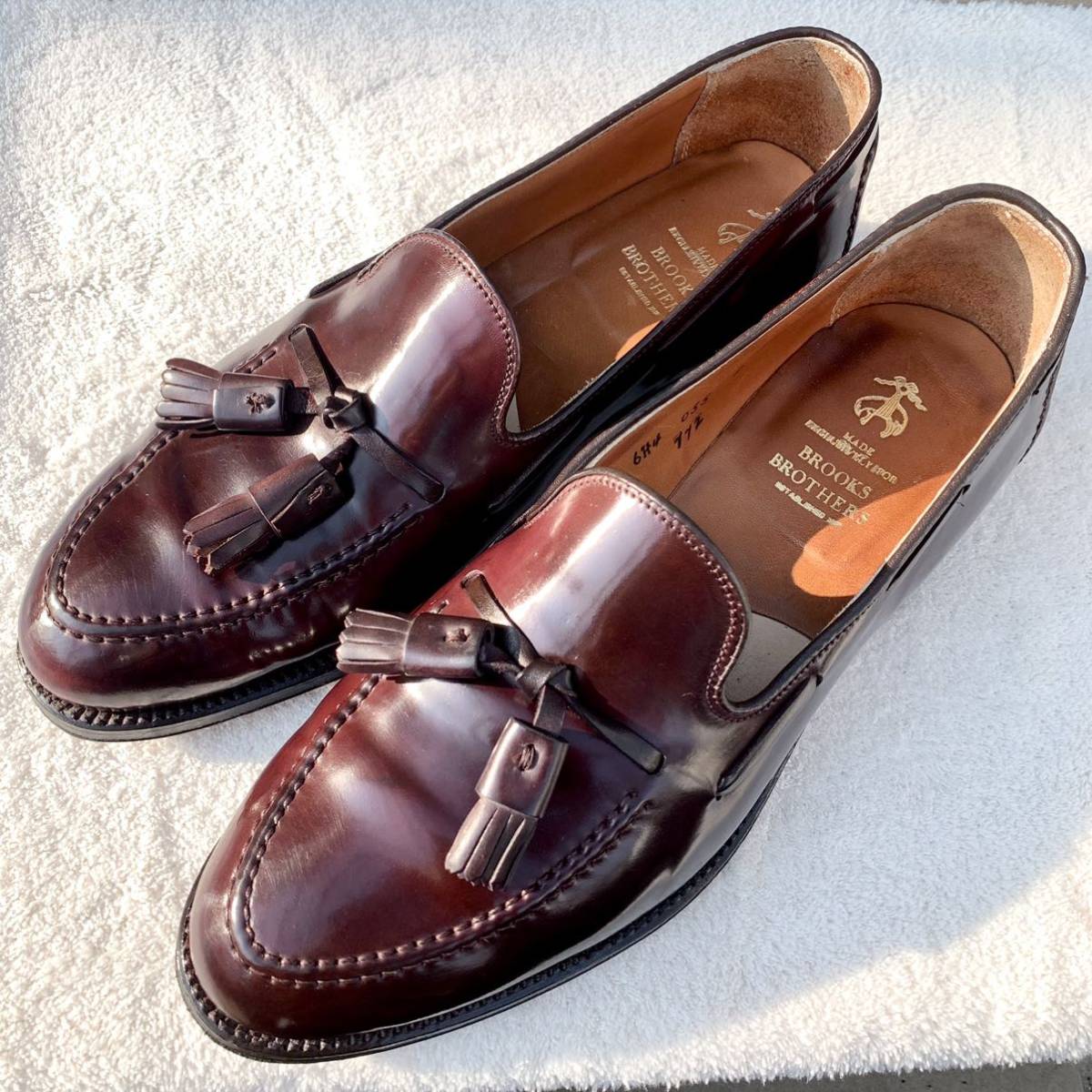 美品 シェルコードバン Alden オールデン BROOKS BROTHERS別注 プロに