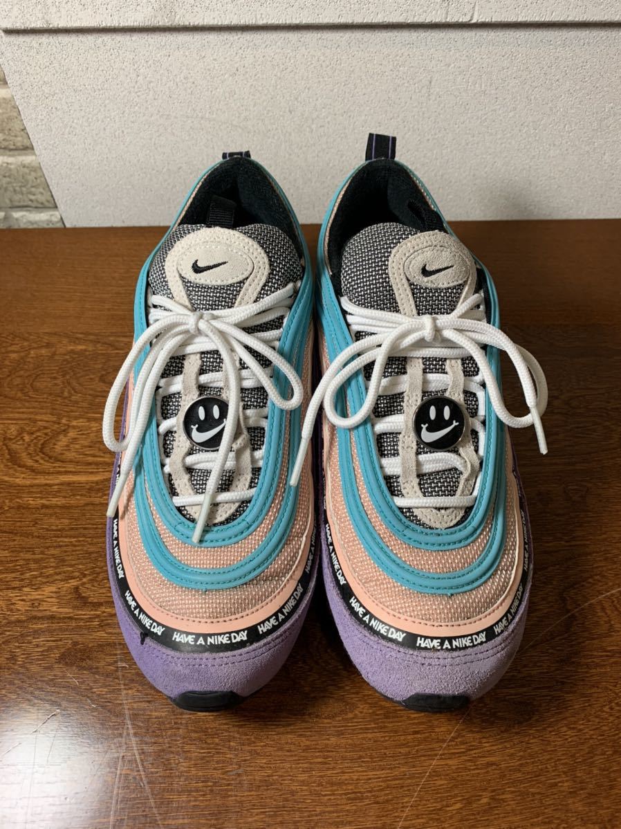 NIKE airmax97 have a nike day サイズ24.5(24.5cm)｜売買されたオークション情報、yahooの商品情報をアーカイブ公開 - オークファン 24.5cm