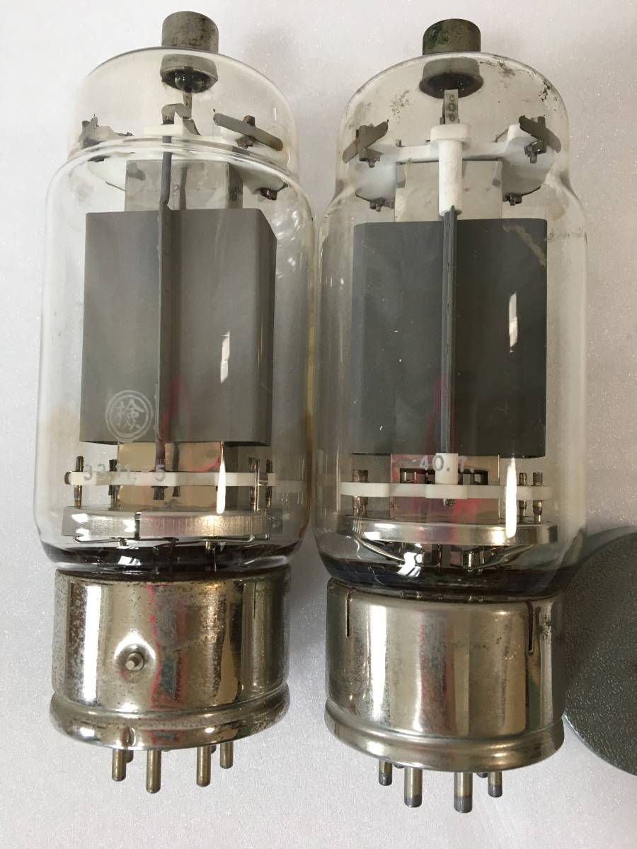 トランス 貴重UTC 動作品 EL84&frasl;6BQ5&frasl;MP-GD マッチドペア2本1組 タカチ ☆S185☆真空管 2個セット JRC 4B13 2335/4783 ジャンク