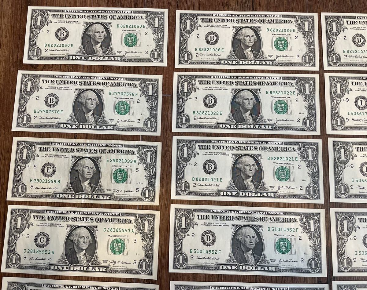 アメリカ ドル札 額面48ドル 10ドル×2枚 1ドル×28枚 ドル紙幣  外国通貨(世界)｜売買されたオークション情報、Yahoo!オークション(旧ヤフオク!) の商品情報をアーカイブ公開 -  オークファン（aucfan.com）