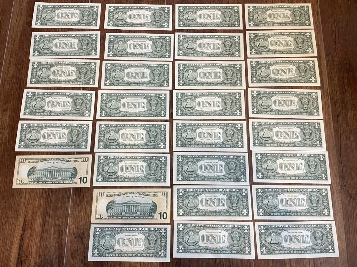 アメリカ ドル札 額面48ドル 10ドル×2枚 1ドル×28枚 ドル紙幣  外国通貨(世界)｜売買されたオークション情報、Yahoo!オークション(旧ヤフオク!) の商品情報をアーカイブ公開 -  オークファン（aucfan.com）