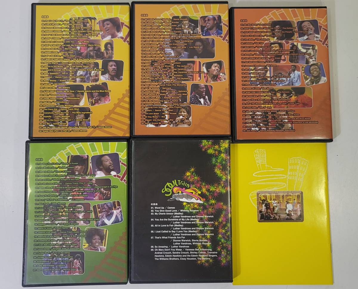 □ DVD-BOX The Best Of SOUL Train ソウルトレイン 5枚セット Best