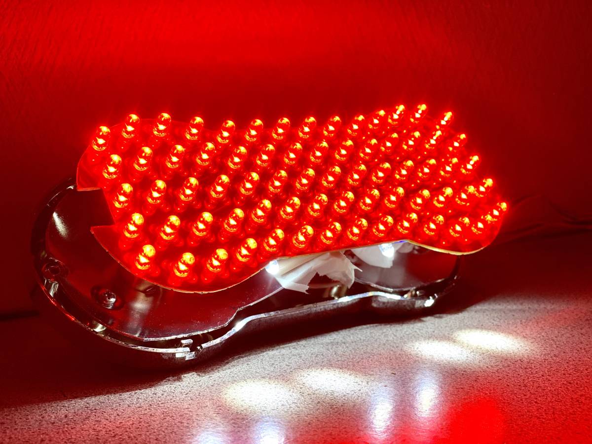 GT380／サンパチ ☆流星テールランプLEDユニット☆超爆光70発! 60日保証】GT380／サンパチ☆テールランプLEDユニット☆超爆光70発
