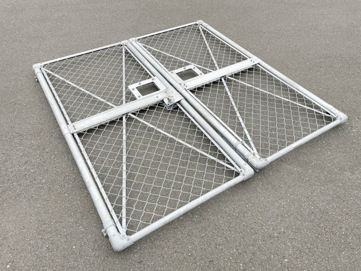 浜松浜北店 Ac128 フェンスゲート 00x950x100mm 約 枚 ゲート 門扉 フェンス ネットフェンス 門扉 売買されたオークション情報 Yahooの商品情報をアーカイブ公開 オークファン Aucfan Com