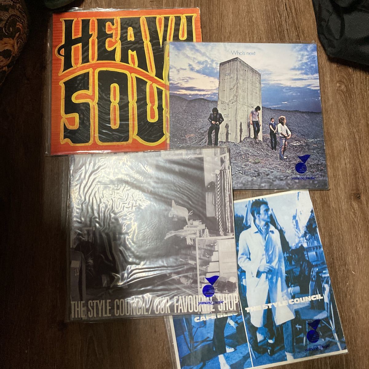 WHO ポール　ウェラー　スタイルカウンシル他レコード 4枚組_1