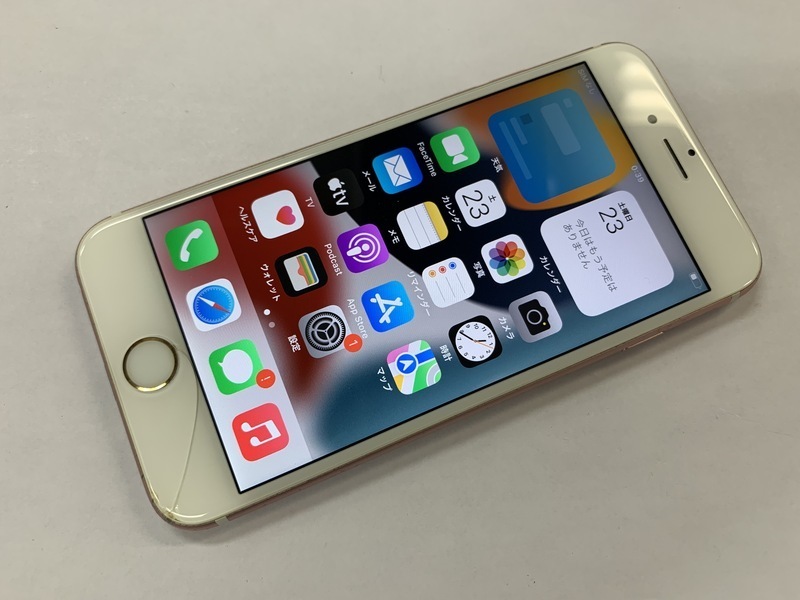 BQ457 SIMフリー iPhone6s ローズゴールド 64GB ジャンク ロックOFF