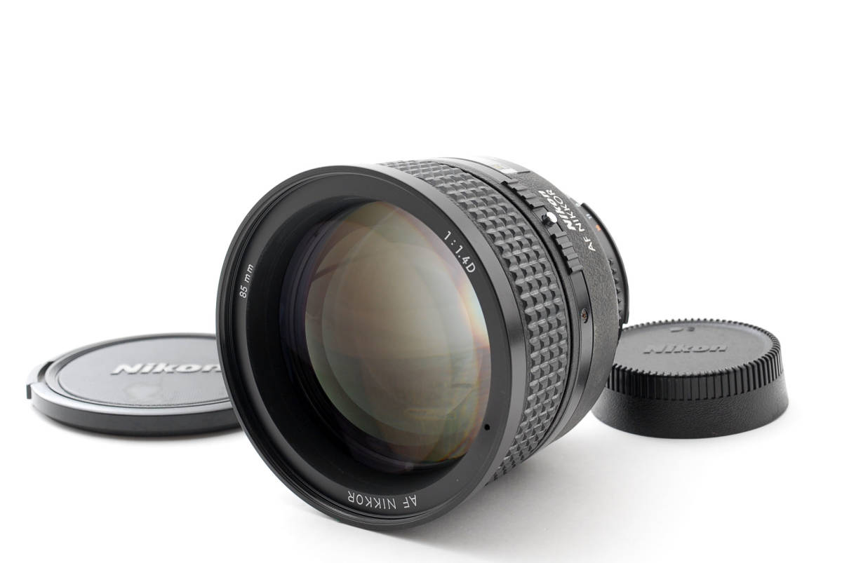 極美品 Nikon ニコン AF NIKKOR 85mm F1.8 フード付き @823