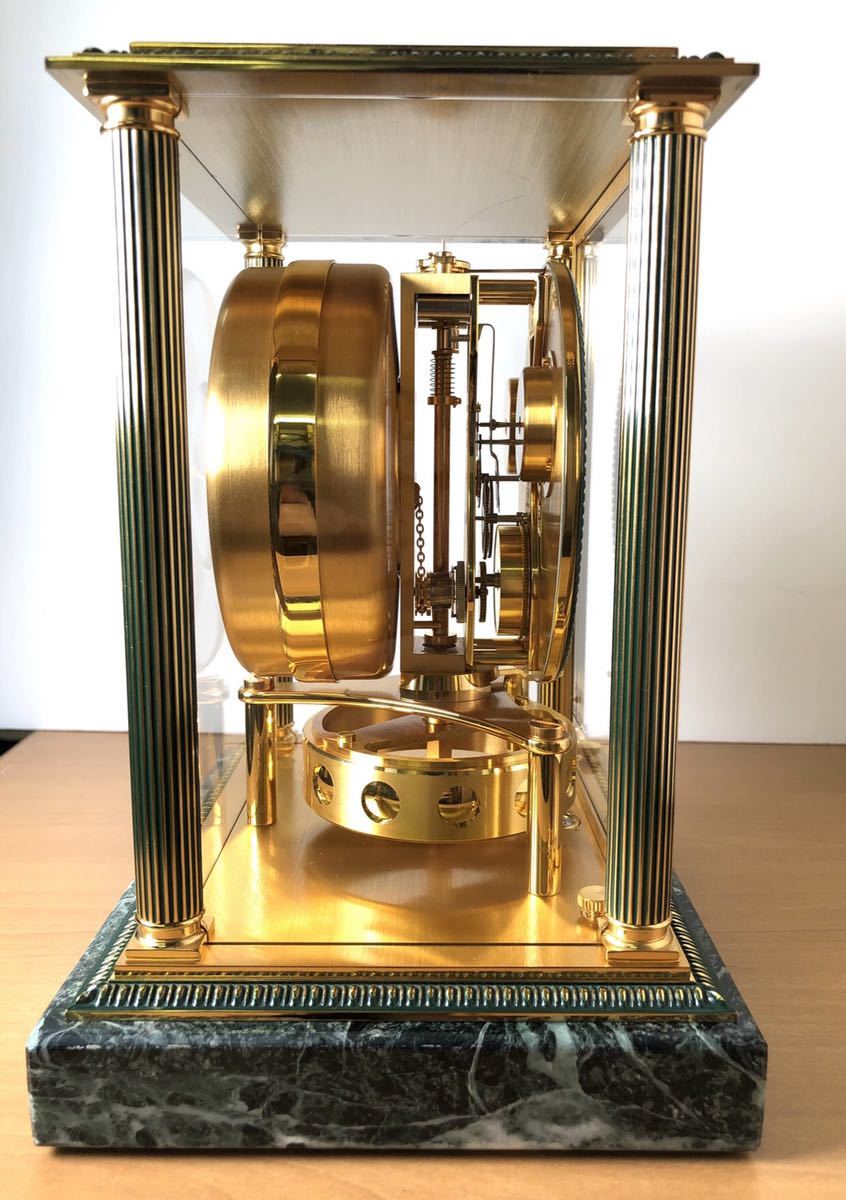 未使用品 JAEGER LECOULTRE ATMOS 永久空気時計 稼働品 JAEGER
