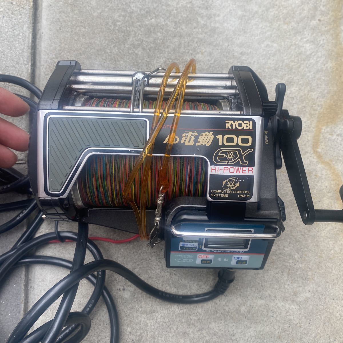 ジャンク RYOBI リョービ AD電動100HI-POWER RYOBI リョービ AD電動100