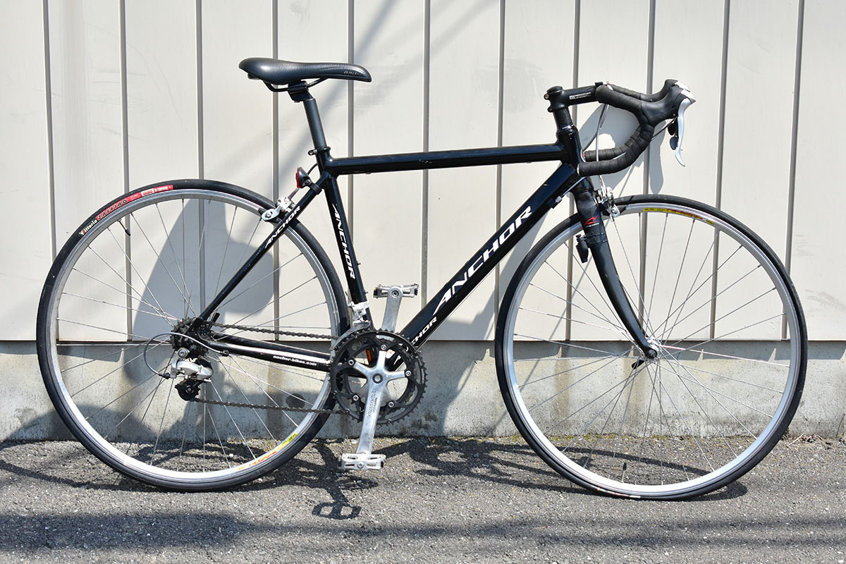 【しんごさん】手渡しシマノANCHOR 2006 RA5 ロードバイTIAGRA ANCHOR ロードバイク 型番不明 ※群馬発 原則引取[アンカー][自転車