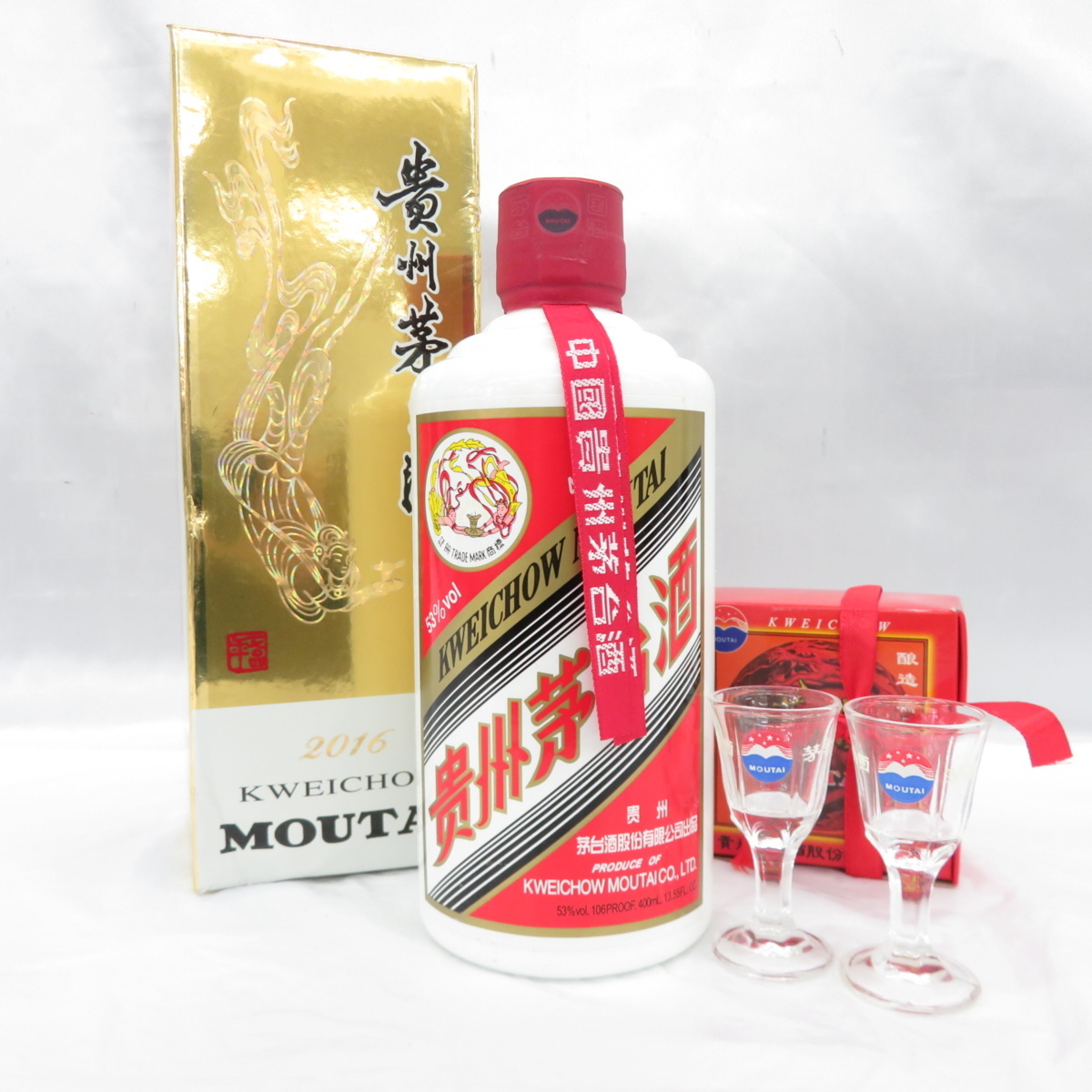 天女ラベル 貴州茅台酒 マオタイ酒 2016年 53% 500ml 1円～未開栓貴州