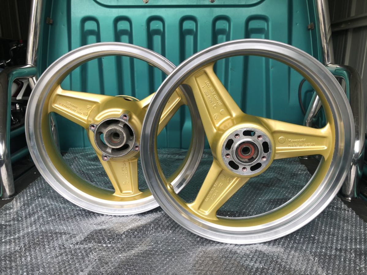 ゼファー750 純正ホイール 前後セットディスク付き ゼファー750 純正