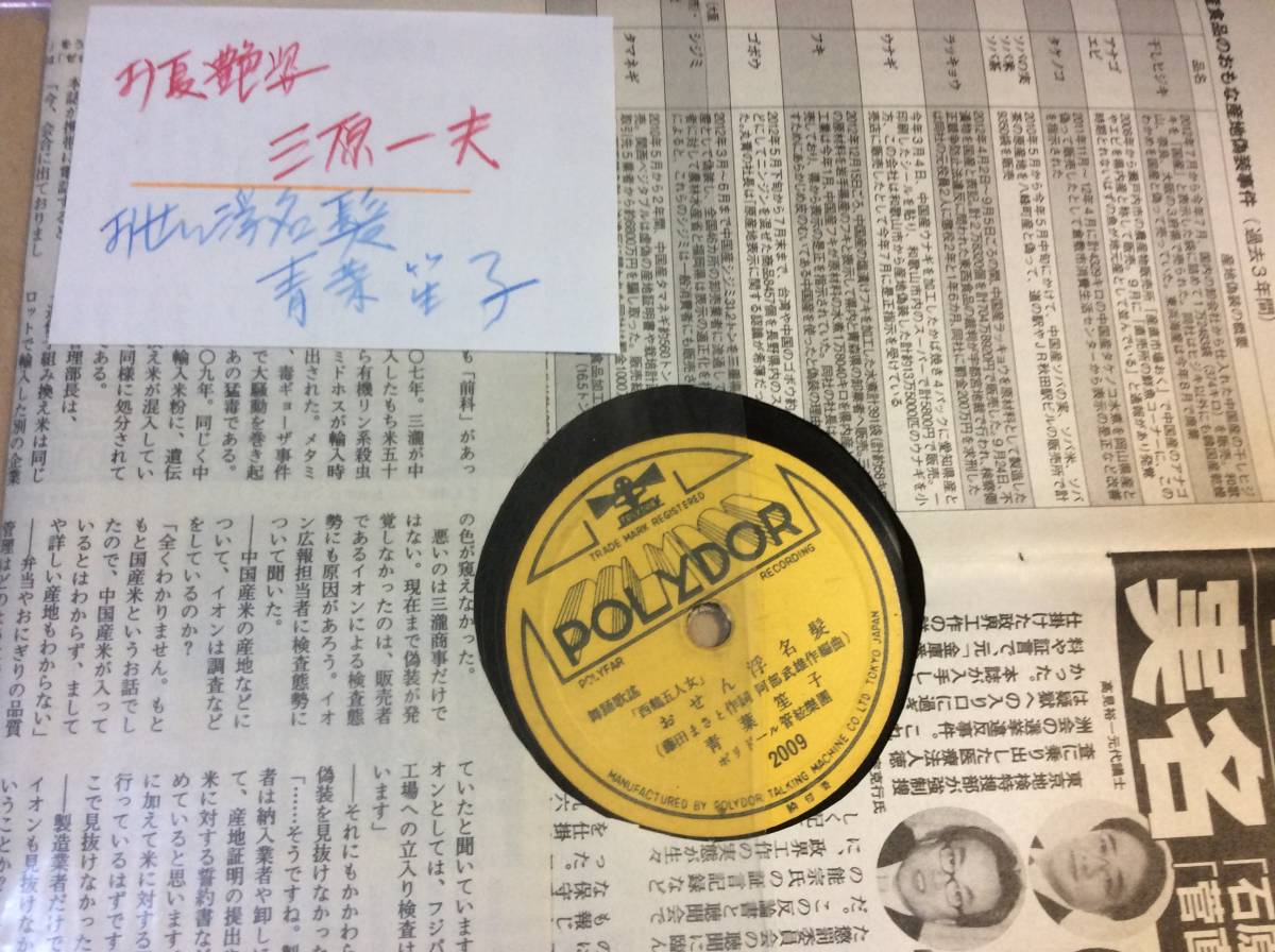 Spレコード 三原一夫 舞踊歌謡 お夏艶姿 青葉笙子 おせん浮名髪 ポリドール その他 売買されたオークション情報 Yahooの商品情報をアーカイブ公開 オークファン Aucfan Com Spレコード 三原一夫 舞踊歌謡 お夏艶姿 青葉笙子 おせん浮名髪 ポリドール その他 売買されたオークション情報 Yahooの商品情報をアーカイブ公開 オークファン Aucfan Com