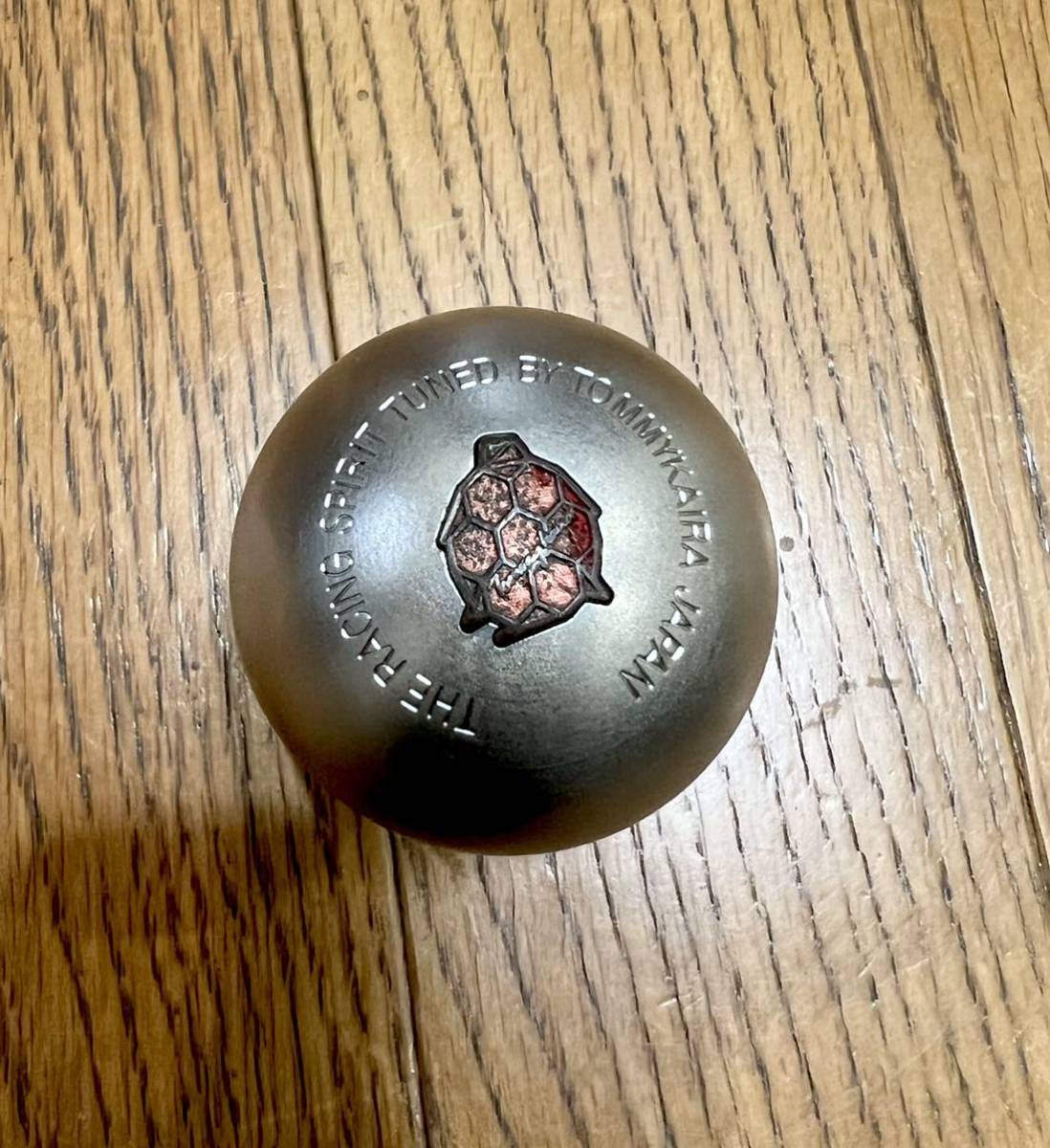 ☆ トミーカイラヘビーベイビー チタンシフトノブ10x 1.25 ☆重量515g 
