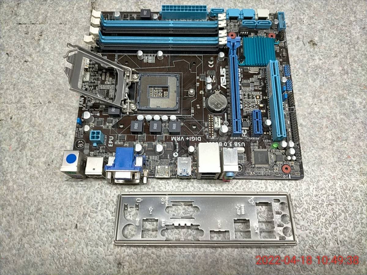 完動品】ASUS B75M-PLUS マザーボード 楽天市場】【中古】【非常に良い