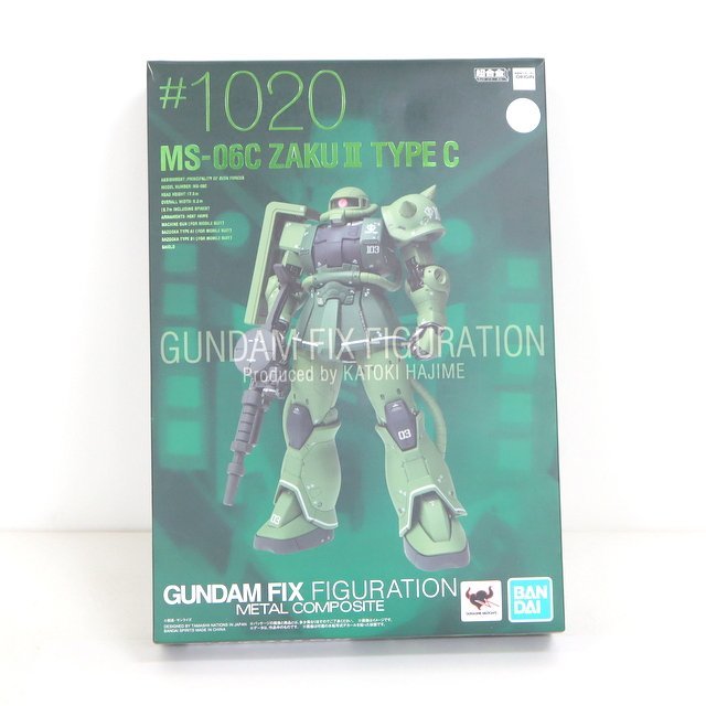 バンダイ/魂ウェブ】超合金/#1020 MS-06C ZAKU II TYPE C/GUNDAM FIX