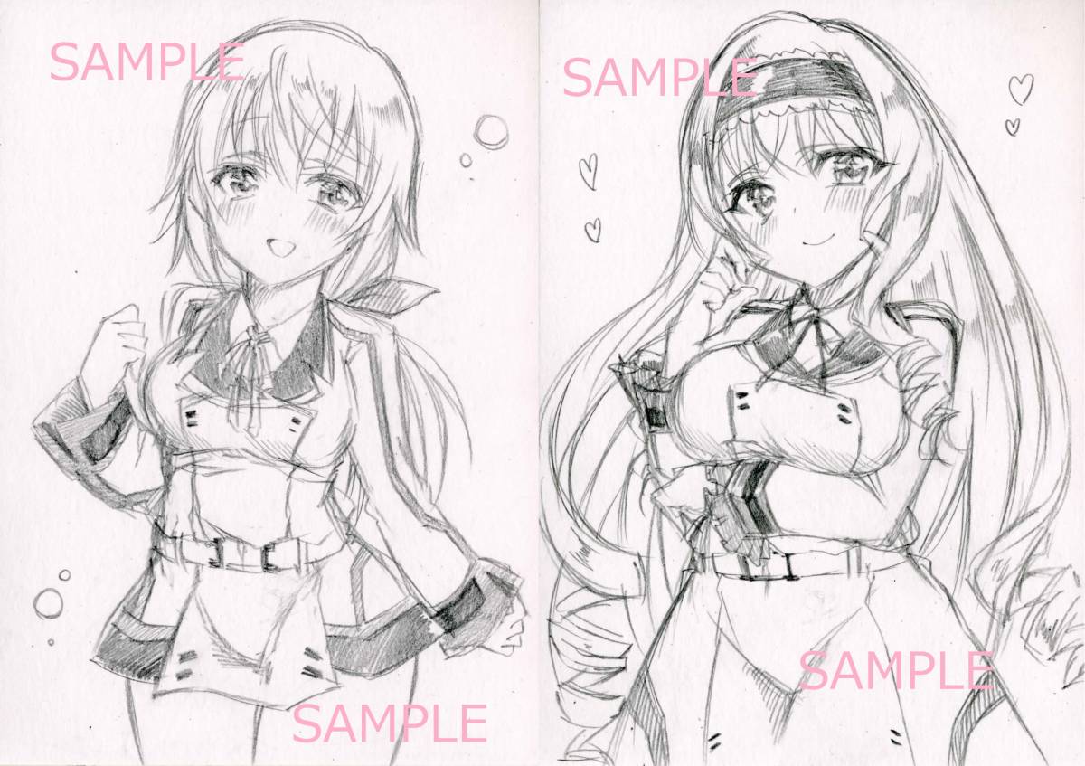 手描きイラスト 簡易リクエスト 鉛筆ラフイラスト 5枚 版権女性キャラのみ 手描きイラスト 売買されたオークション情報 Yahooの商品情報をアーカイブ公開 オークファン Aucfan Com