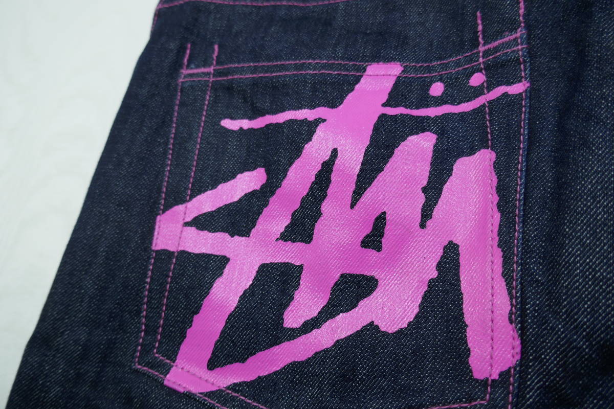 極美品 ステューシー Stussy ジーンズ デニム ジーパン ハーフパンツ 