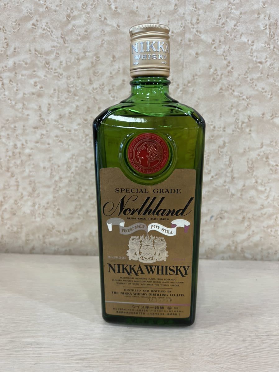 NIKKA ノースランドウイスキー 古酒☆レア】ニッカウイスキー