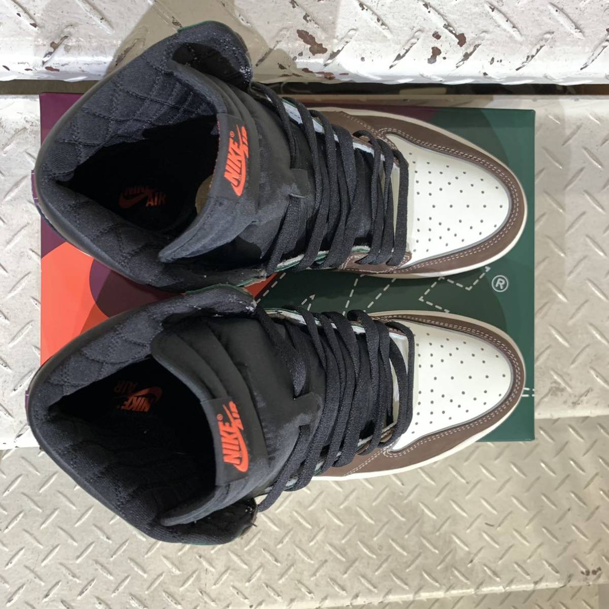 Nike Air Jordan 1 High OG Hand Crafted US12 30cm ナイキ エア 