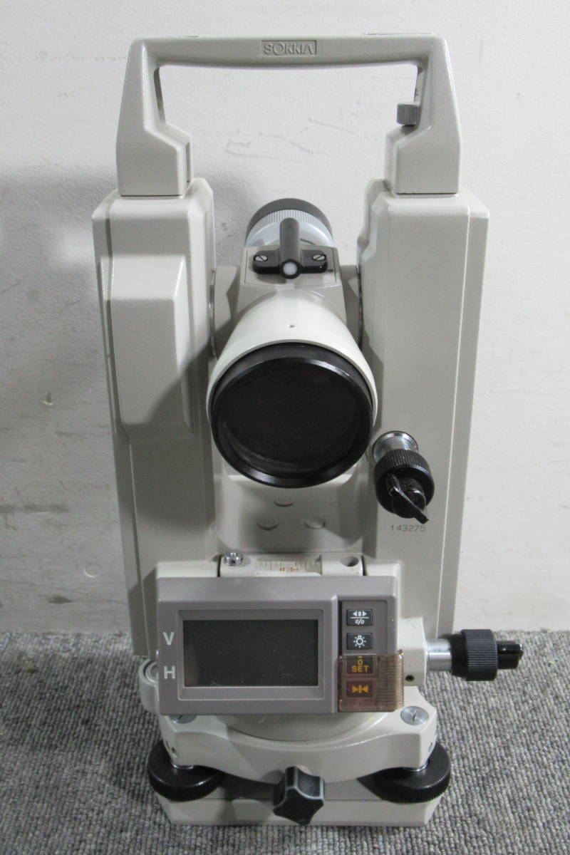 Y240棚4　SOKKIA★ソキア　【DT5AS】　電子デジタルセオドライト　測量機　測定器