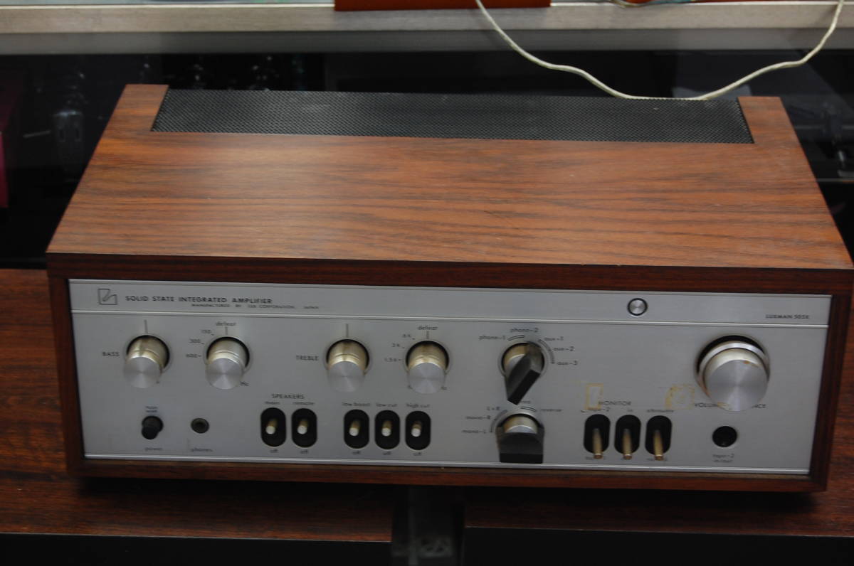 LUXMAN プリメインアンプ SQ505X L-570 ソリッドステートインテグレー