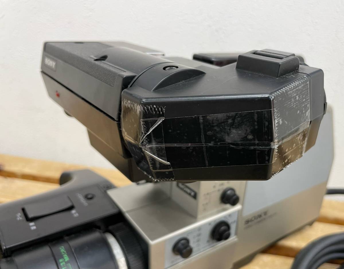 316】中古 動作未確認 SONY ソニー カラービデオカメラ HVC-F1 LENS f