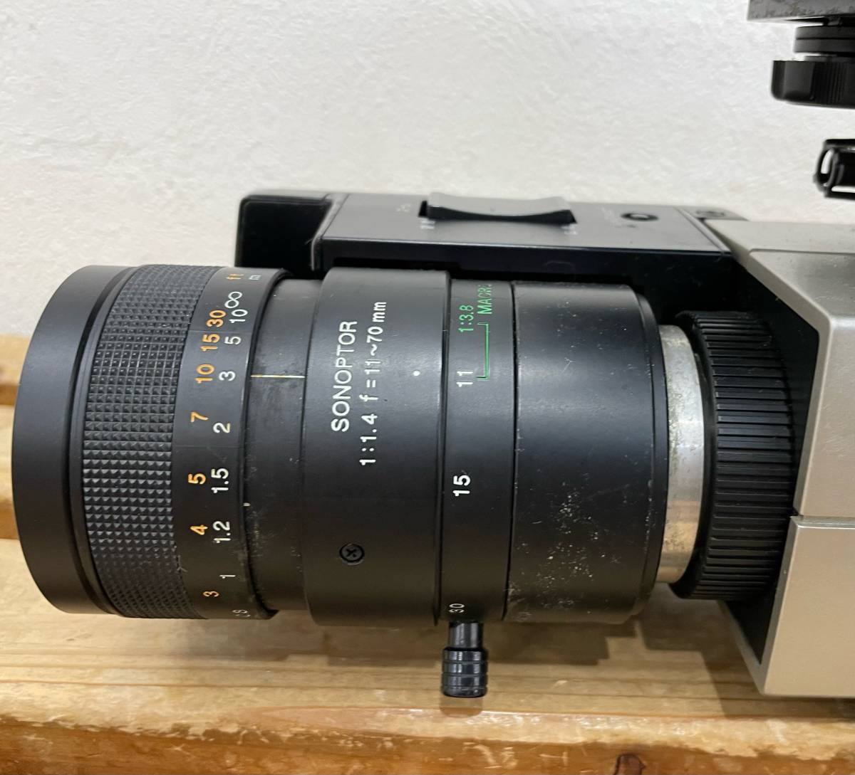 316】中古 動作未確認 SONY ソニー カラービデオカメラ HVC-F1 LENS f