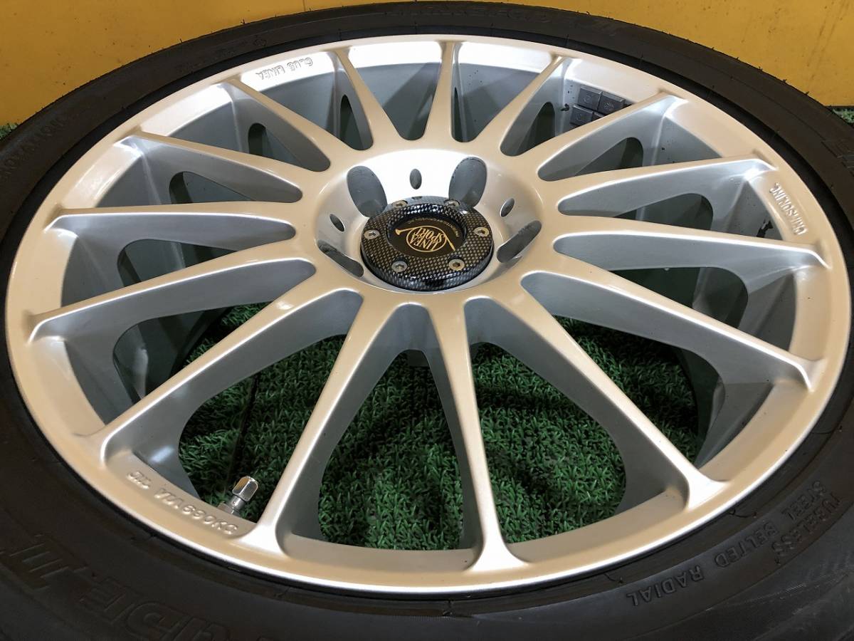 No.810 クリムソン CLUB LINEA LINEA SPORT 17インチ 17×7JJ 5穴 PCD114.3