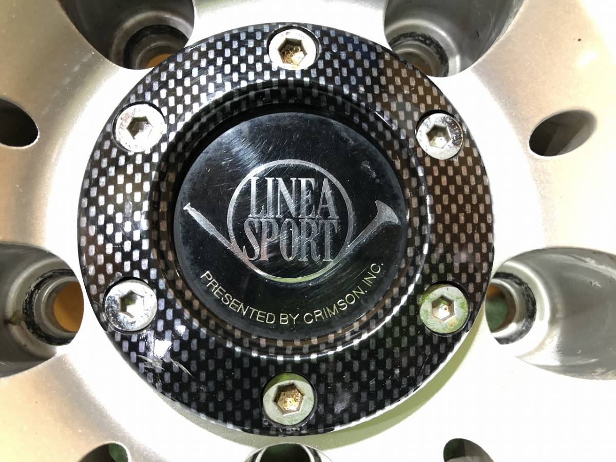 No.810 クリムソン CLUB LINEA LINEA SPORT 17インチ 17×7JJ 5穴 PCD114.3