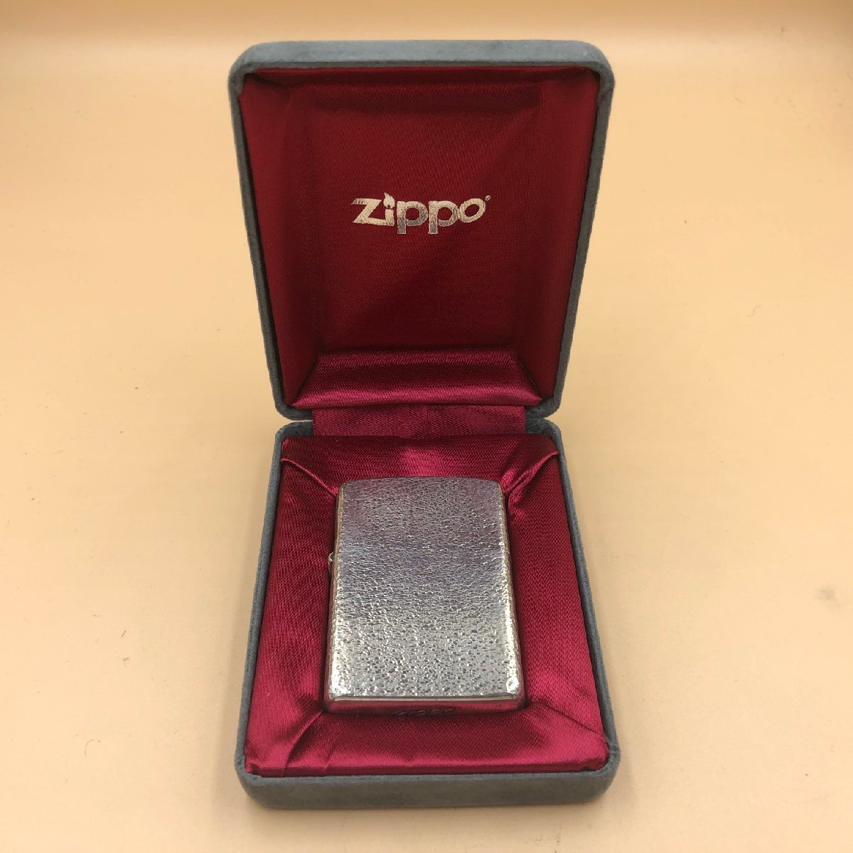 1988年 筆記体ボトム 5面ハンマートーン ジッポー ZIPPO スターリング 