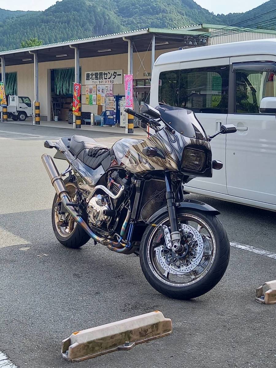 GPZ900R 忍者 NINJA カスタムペイント 美品 （外装一式のみ）(フロント