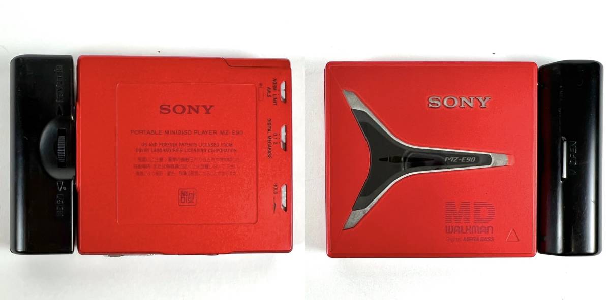SONY MDウォークマン MZ-E90 動作品 乾電池ケース付き 【公式通販】