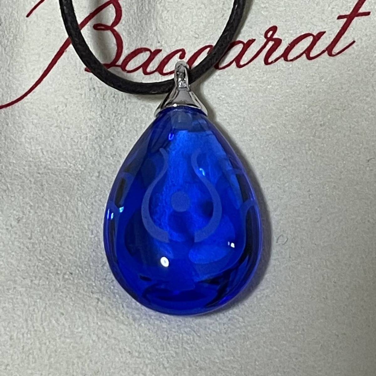 三鷹の森ジブリ美術館 限定 GHIBLI × Baccarat 別注 飛行石ペンダント