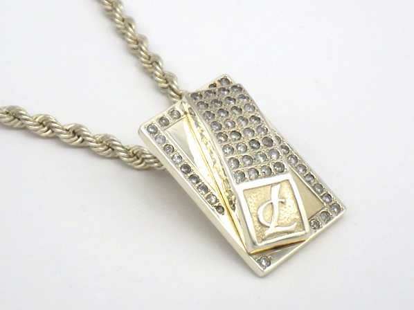 レダシルマ Leda SILMA ネックレス K10 ダイヤモンドネックレス 喜平