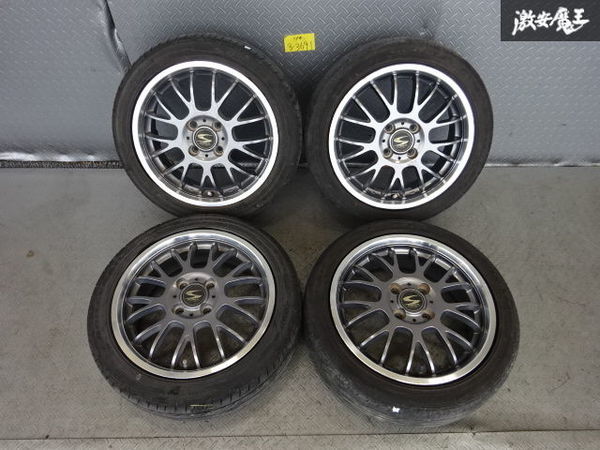 ○BADX バドックス S-HOLD 15インチ 5J ＋45 PCD100 4H 4穴 ハブ径約  