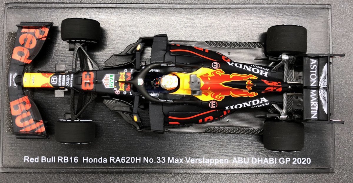 1/43 Red Bull RB16 Honda RA620H Pole Win Abu Dhabi GP 2020 鈴鹿 
