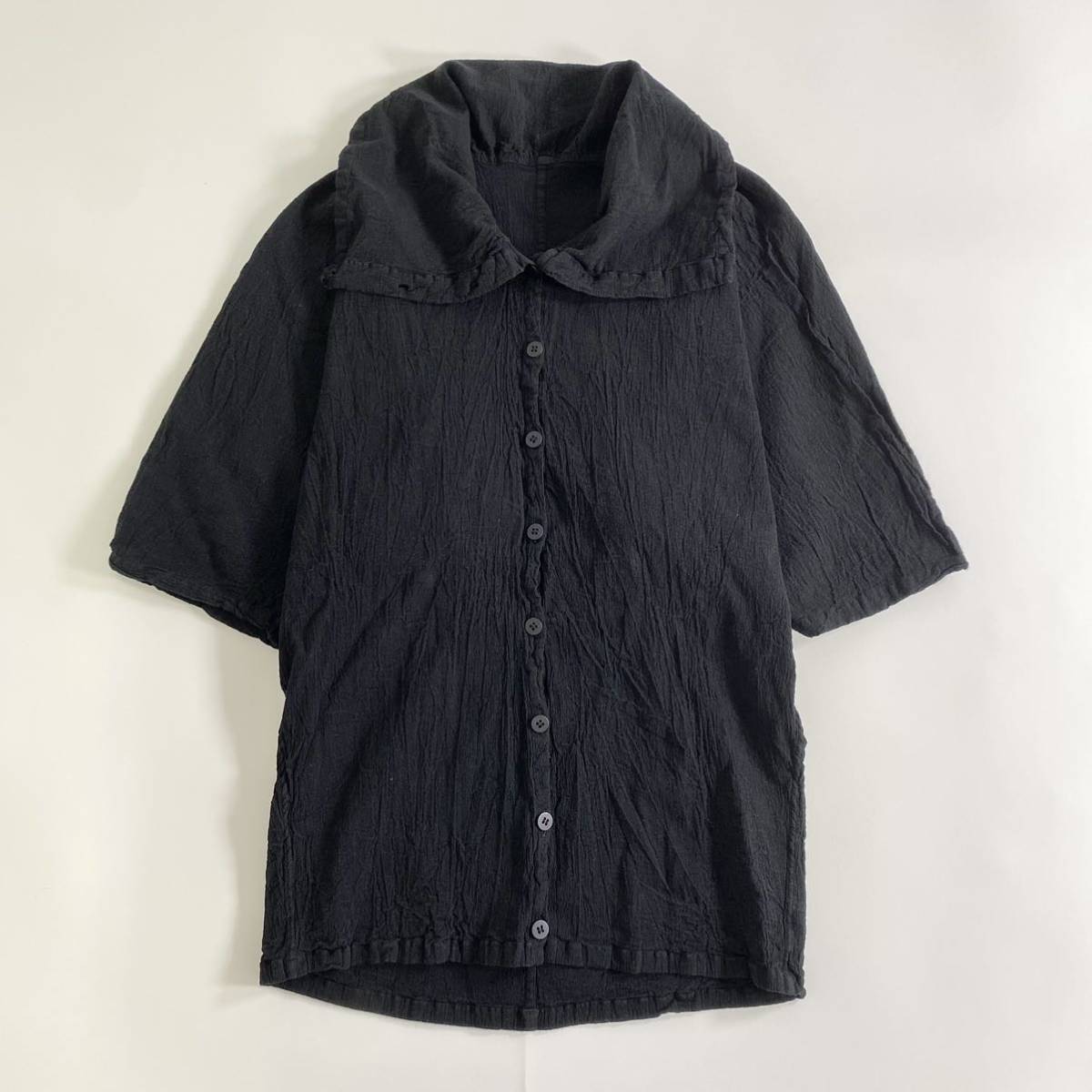 1d27 me ISSEY MIYAKE ミーイッセイミヤケ 半袖ブラウス 半袖シャツ 