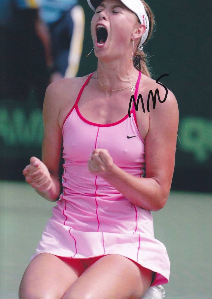 2l判 サイズ127 178 マリア シャラポワ 直筆サイン入り写真 テニス テニス 売買されたオークション情報 Yahooの商品情報をアーカイブ公開 オークファン Aucfan Com