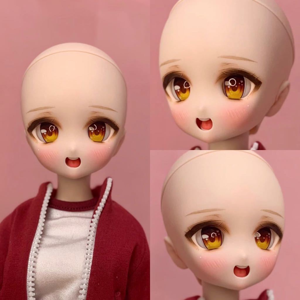 luceluce＊ DDH-27 セミホワイト肌 カスタムヘッド＋舌パーツ2個＋ 