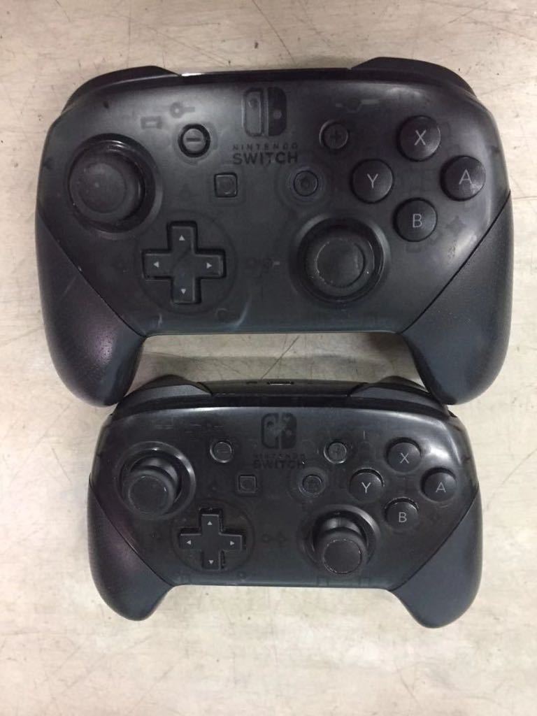 Nintendo SWITCH コントローラ 純正品2個とHORIコントローラー2個　計4個まとめ　中古現状品　動作未確認　ジャンク（60s）