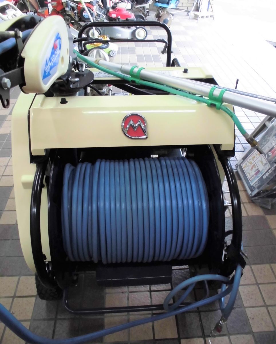 引取限定】マルヤマ 自走 ラジコン動噴 ノズル/リモコン付き 動作良好