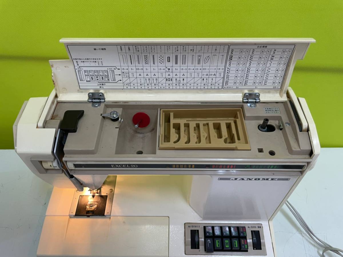 ジャンク品 ☆JANOME(ジャノメ)☆家庭用ミシン☆EXCEL(エクセル ジャンク品 ☆JANOME(ジャノメ)☆家庭用ミシン☆EXCEL(エクセル