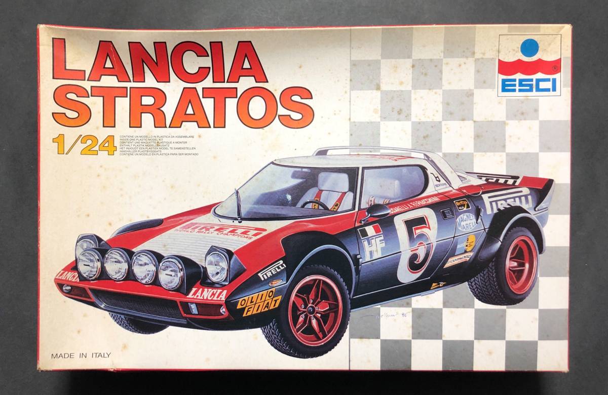 絶版模型堂 エッシー 1 24 ランチアストラトス Esci Lancia Stratos ランチャストラトス ランチア ランチャ ストラトス 難有り ラリー 売買されたオークション情報 Yahooの商品情報をアーカイブ公開 オークファン Aucfan Com