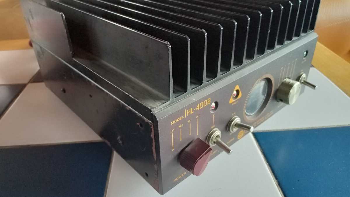 TOKYO HI POWER HL-400B リニアアンプ 東京ハイパワー 13.8v リニア