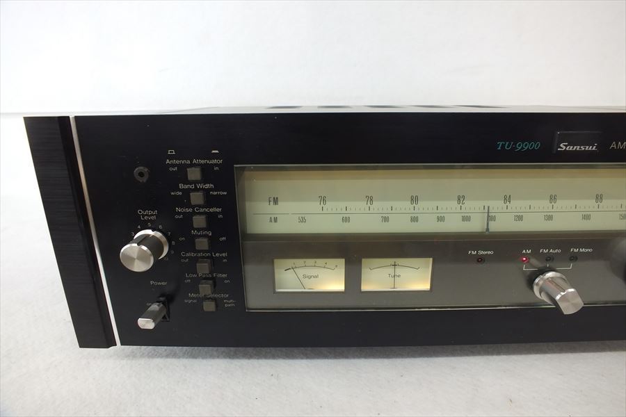 ■ SANSUI サンスイ TU-9900 チューナー 中古 現状品 220402M4227 TU-9900 サンスイ SANSUI : AM&frasl; 希少