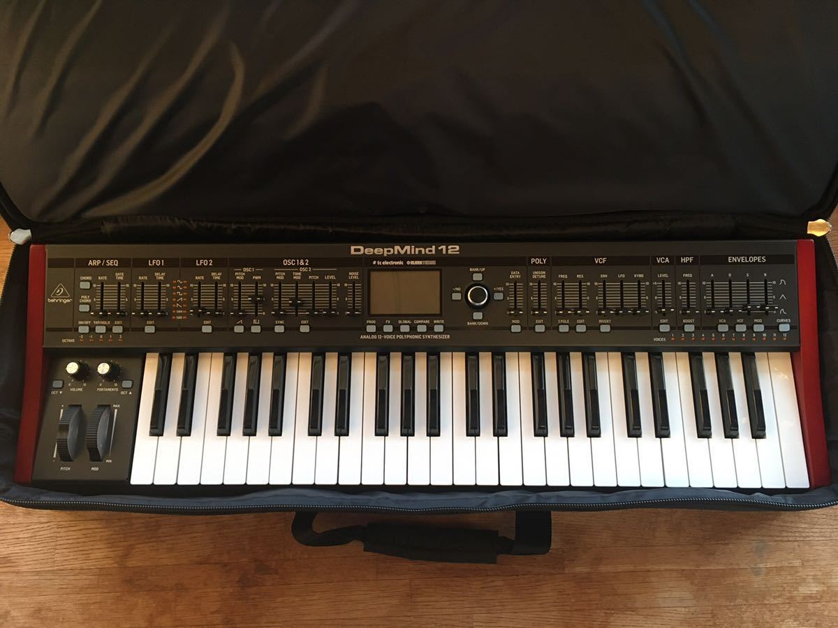 Behringer Analog DeepMind Synthesizer 0 Polyphonic 12-Voice 
